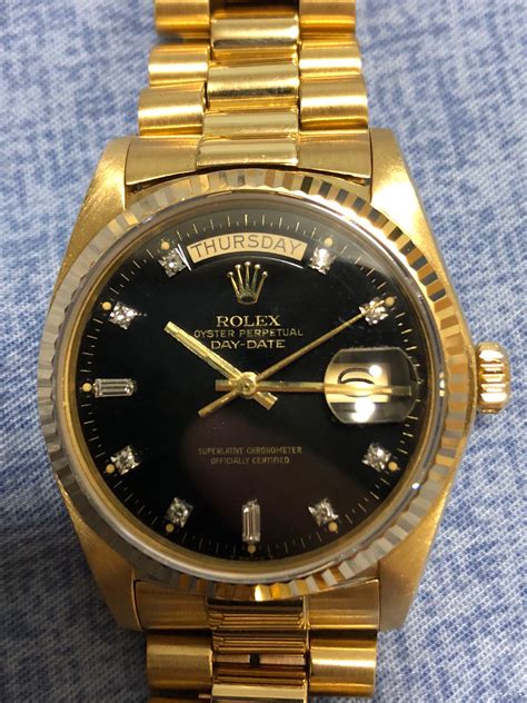 rolex 18038 black dial|rolex 18038 price.